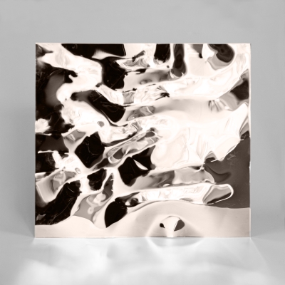 Декоративная нержавеющая сталь  3D Mirror Water Ripple flow move Tea