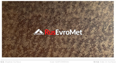 Декоративная нержавеющая сталь  Vintage Rice bronze yellow