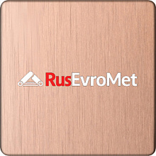 Декоративная нержавеющая сталь  Satin Copper Matt