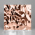 Декоративная нержавеющая сталь  3D Mirror Water Ripple Middle Rose