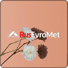 Декоративная нержавеющая сталь  Mirror Brown Ti
